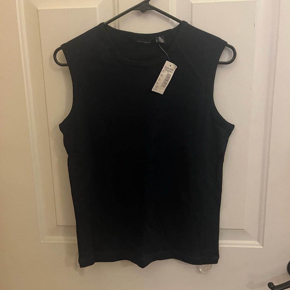 Girls NWT Size XL Navy Top